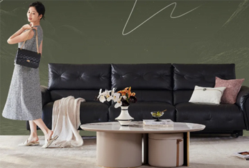 KUKA Leather Sofa